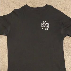 Anti social social club tee